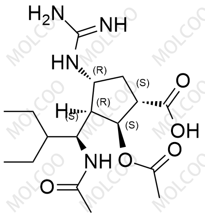 帕拉米韋雙乙酰雜質(zhì)